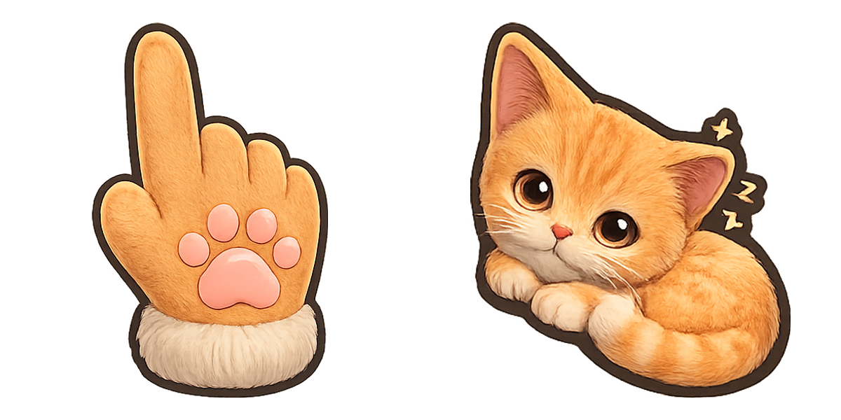 Ginger Cute Cat 2 preview 1