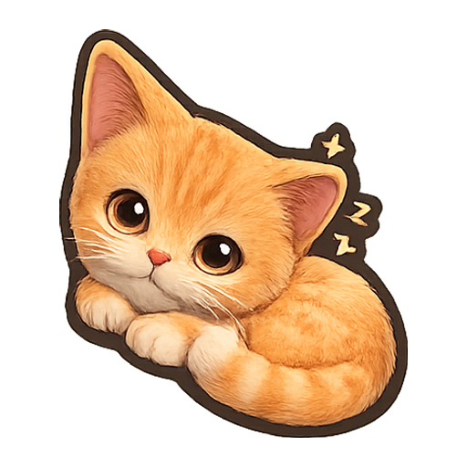 Ginger Cute Cat 2