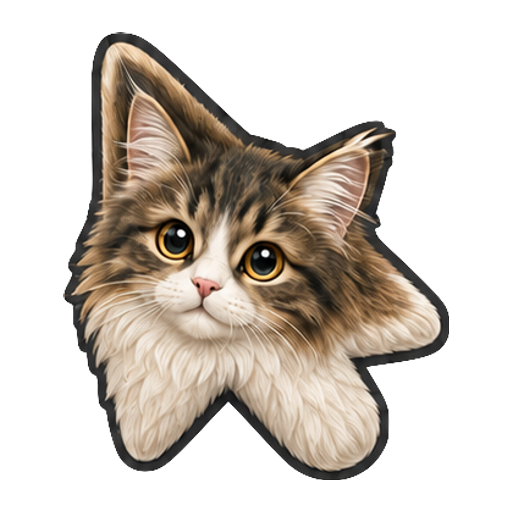 Norwegian Forest Cute Cat 2