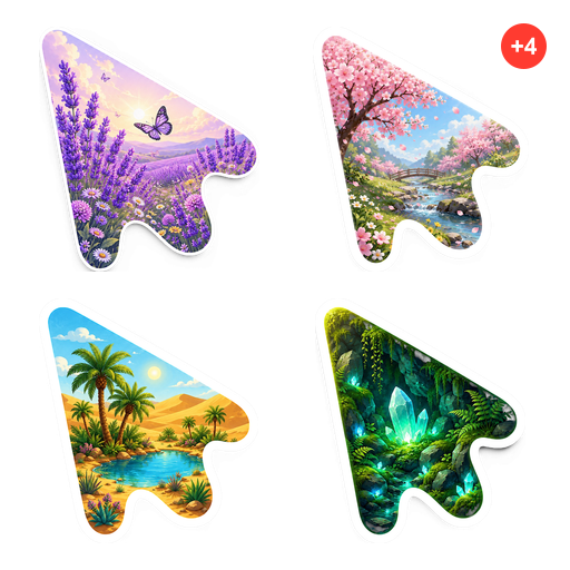 Cureved Nature Cursors
