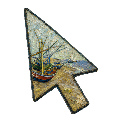 Vincent van Gogh Fishing Boats