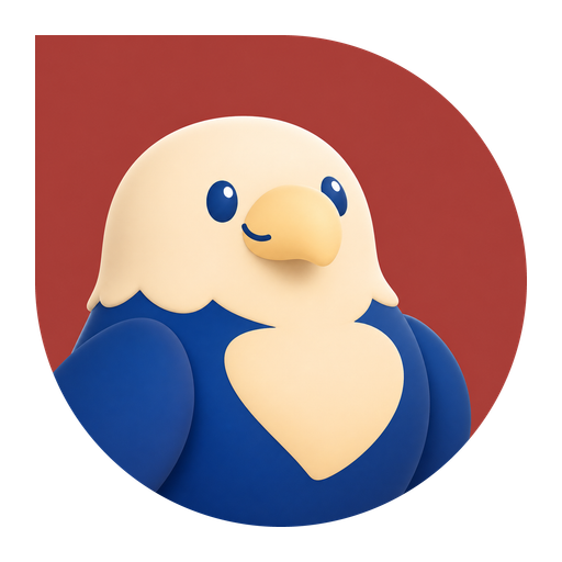 Captain Eagle Mascot